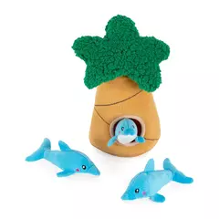PELÚCIA BURROW DOLPHIN IN PALM TREE - ZippyPaws na internet