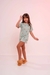 Pijama Infantil Ursinho Verde – Suede Canelado, Leve e Confortável para o Verão - comprar online