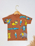 Camiseta Infantil Safari – Estilo e Conforto para os Pequenos Exploradores! (Não acompanha a bermuda) - comprar online