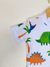 Camiseta Infantil Dinossauro – Um Mundo Jurássico de Estilo e Conforto! (Não acompanha a bermuda)
