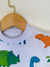 Camiseta Infantil Dinossauro – Um Mundo Jurássico de Estilo e Conforto! (Não acompanha a bermuda) - loja online