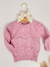 Suéter Infantil Tricô Luxo Borboleta – Um Encanto de Delicadeza e Elegância! - comprar online