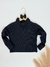 Blusa Infantil de Manga Longa Favo de Mel Preto – Conforto e Elegância para os Dias Mais Fresquinhos! - comprar online