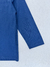 Camiseta Infantil Masculina Manga Longa Kyly em Algodão Azul – Básica e Confortável para Meninos - Minily Kids