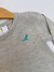 Camiseta Infantil Manga Longa Reirex Masculina Cinza Mescla – 100% Algodão | Básica e Confortável na internet