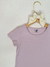 Camiseta Básica Infantil Feminina Kookab em Cotton Rosa Pétala – Manga Curta e Confortável - Minily Kids