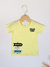 Camiseta Infantil Masculina Gijo Sunny Days Amarela | 100% Algodão Minimalista e Estilosa - comprar online