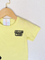 Camiseta Infantil Masculina Gijo Sunny Days Amarela | 100% Algodão Minimalista e Estilosa - Minily Kids