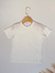 Camiseta Infantil Masculina Off White Alakazoo | Manga Curta com Detalhes Sofisticados no Tecido | Básica e Estilosa - comprar online