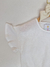 Imagem do Blusa Infantil Feminina Off White Alakazoo com Textura | Sofisticação Minimalista para Meninas