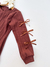 Vestido Infantil Marrom com Textura e Laços nas Mangas – Charmoso e Elegante na internet