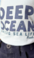 Conjunto Infantil de Menino Oceano com Camiseta Azul Claro e Bermuda Azul Escuro - Minily Kids