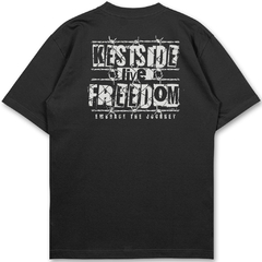 Camiseta Masculina Oversized Freedom | KESTSIDE