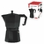Cafetera Italiana 6 Pocillos Negra