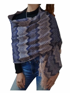 Pashminas de lana de Alpaca con Trama - Atip.icas