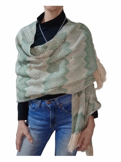 Pashminas de lana de Alpaca con Trama en internet