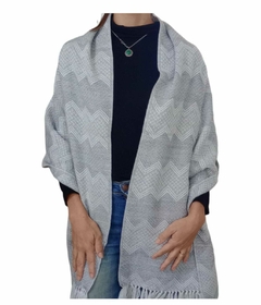 Pashminas de lana de Alpaca con Trama - tienda online