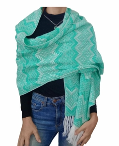 Pashminas de lana de Alpaca con Trama - comprar online