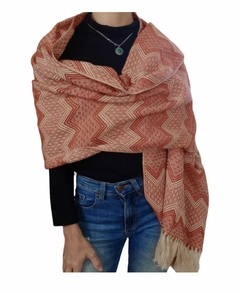 Pashminas de lana de Alpaca con Trama - Atip.icas