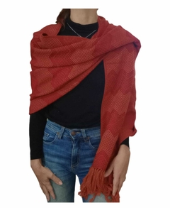 Pashminas de lana de Alpaca con Trama - tienda online