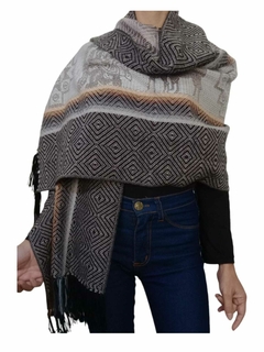 Pashminas de lana de Alpaca con Guarda - tienda online