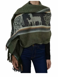 Pashminas de lana de Alpaca con Guarda - Atip.icas