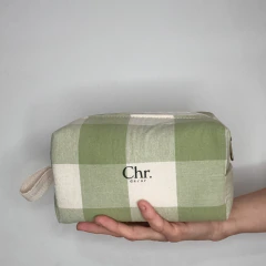 Neceser Cartuchera Tusor estampado - comprar online