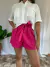 Bermuda/shorts linho com cinto na internet