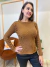 Blusa tricot trabalhada