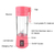 Mini liquidificador portátil usb suco shake 6 lâminas - comprar online