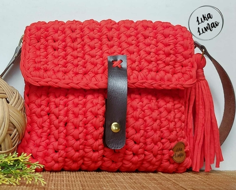 Bolsa Basic em Crochê Moderno