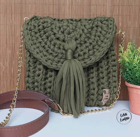 Bolsa em Croche Moderno