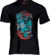 Camiseta Preta Estampada Skate and Destroy Unissex
