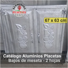 Puertas y gaveteros para bajos de mesetas
