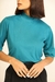 T-SHIRT GOLA ALTA AZUL - comprar online