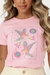 T-SHIRT ARARAS - ROSA