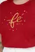 T-SHIRT PLUS SIZE FÉ- BORDÔ na internet