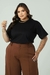 T-SHIRT PLUS SIZE LISA PRETO