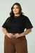 T-SHIRT PLUS SIZE LISA PRETO - loja online