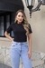 T-SHIRT LISA PRETO - loja online