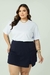 T-SHIRT PLUS SIZE LISA - BRANCO