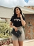 T-SHIRT TRÊS CORAÇÕES- PRETO na internet