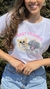 T-SHIRT PLUS SIZE BEST FRIENDS - BRANCO - Vento de Algodão