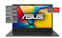ASUS VivoBook GO 15 E1504FA-NJ1555 | Ryzen 5 7520U, 16GB RAM, 512GB SSD, 15.6” FHD, Negro - comprar online