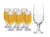 Jogo 6 Peças Taça De Cerveja Floripa 300 Ml Nadir Figueiredo - loja online