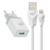 Kit Carregador Parede ELG Universal KT810WC, 1 Saída USB