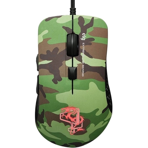 Combo Gamer ELG 2 em 1 Mouse 6 Botões 3.200dpi - Led 7 Cores + Mouse Pad Sense Control