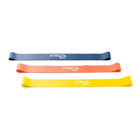 Kit de Faixas Elásticas Mini-Bands - Atrio Fitness