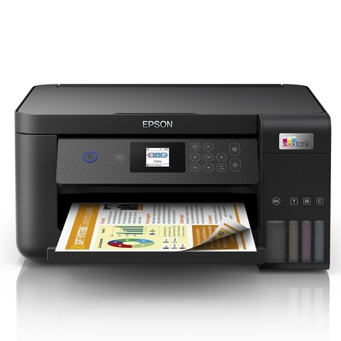 Impressora Multifuncional Epson Ecotank L4260 - Tanque de Tinta Colorida USB Wi-Fi