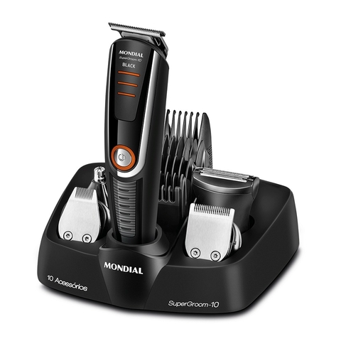Aparador de Pelos Mondial BG-16 Super Groom 10 em 1